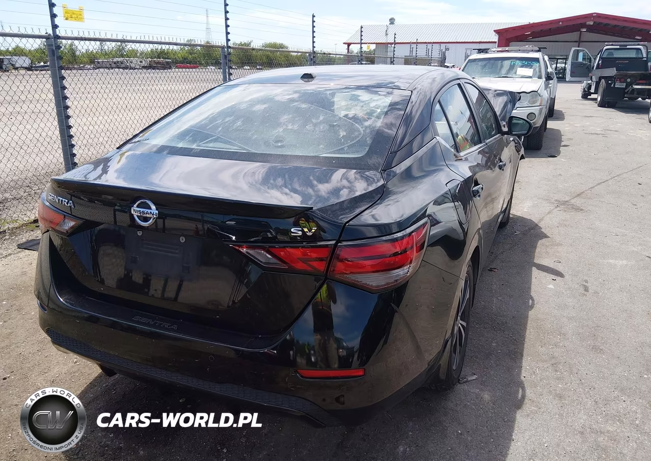2021 Nissan Sentra Sv Xtronic Cvt VIN:3N1AB8CV4MY230370 - 4
