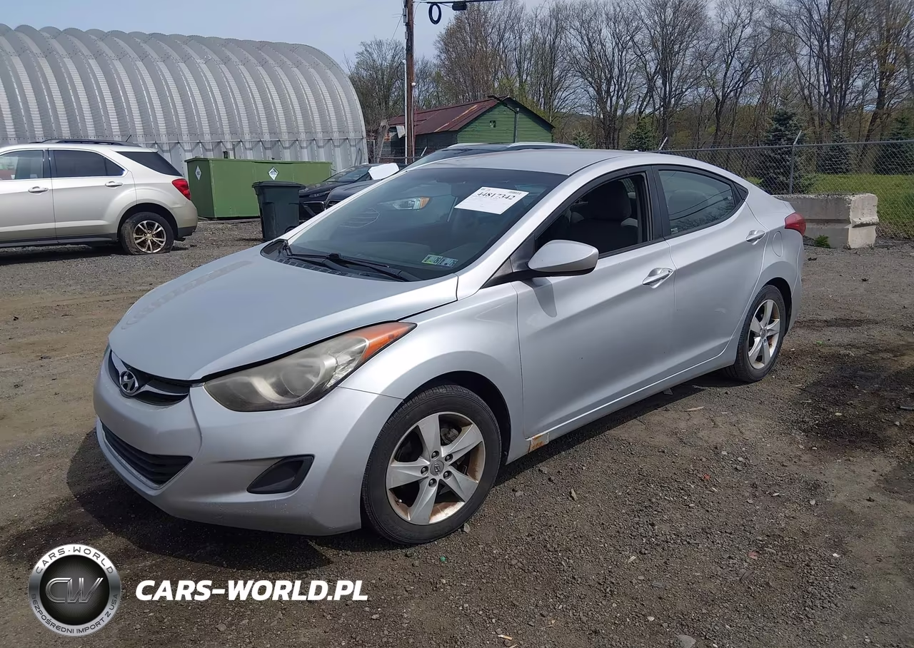 2011 Hyundai Elantra Gls (Ulsan Plant) VIN:KMHDH4AE3BU132298 - 2
