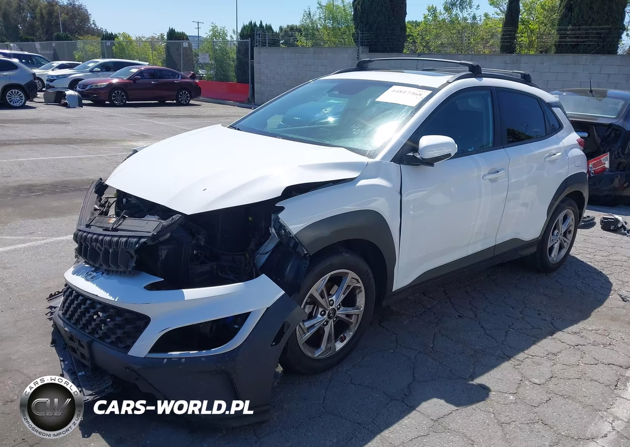 2022 Hyundai Kona Sel VIN:KM8K32AB4NU861513 - 2