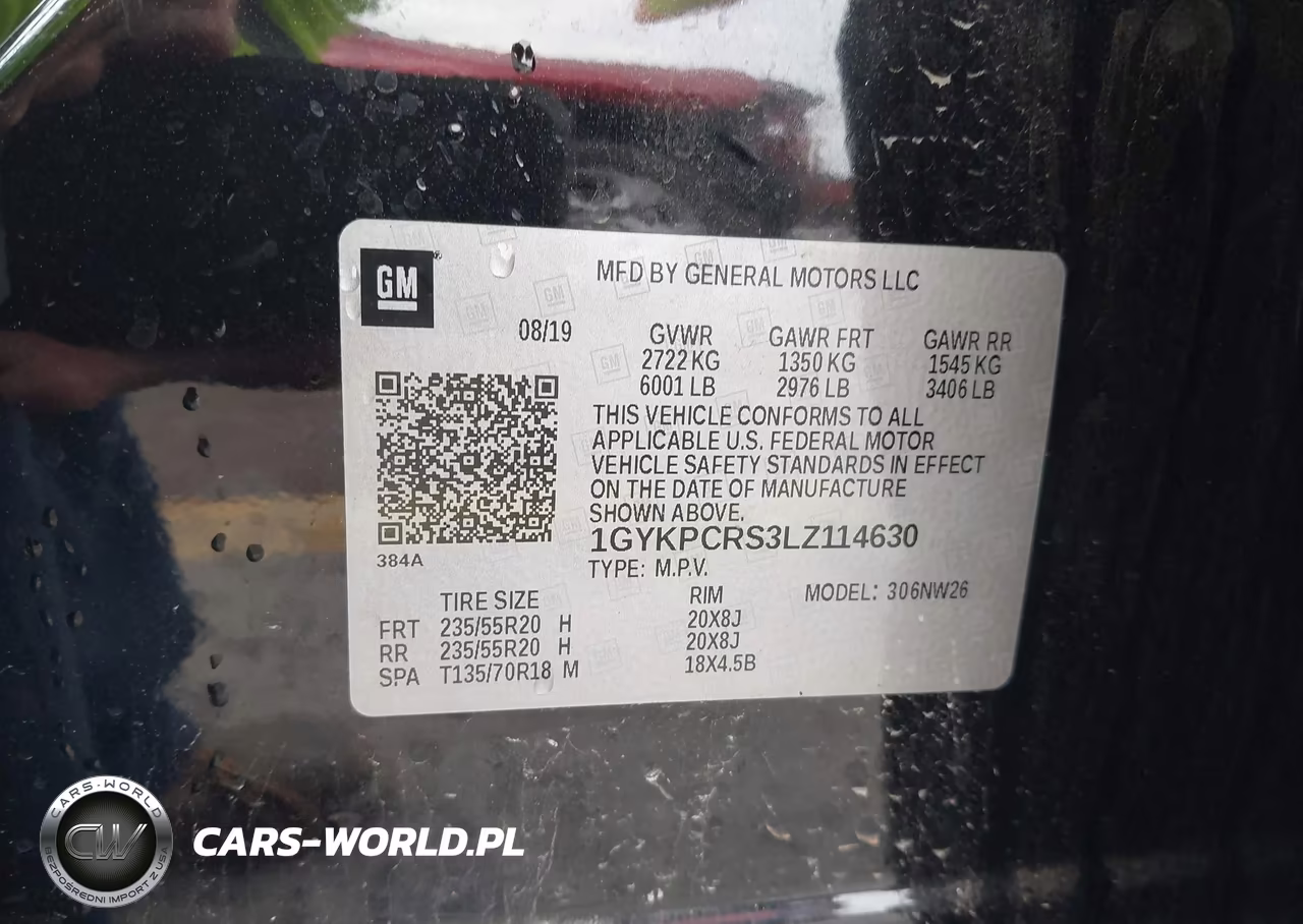 2020 Cadillac Xt6 Fwd Premium Luxury VIN:1GYKPCRS3LZ114630 - 9