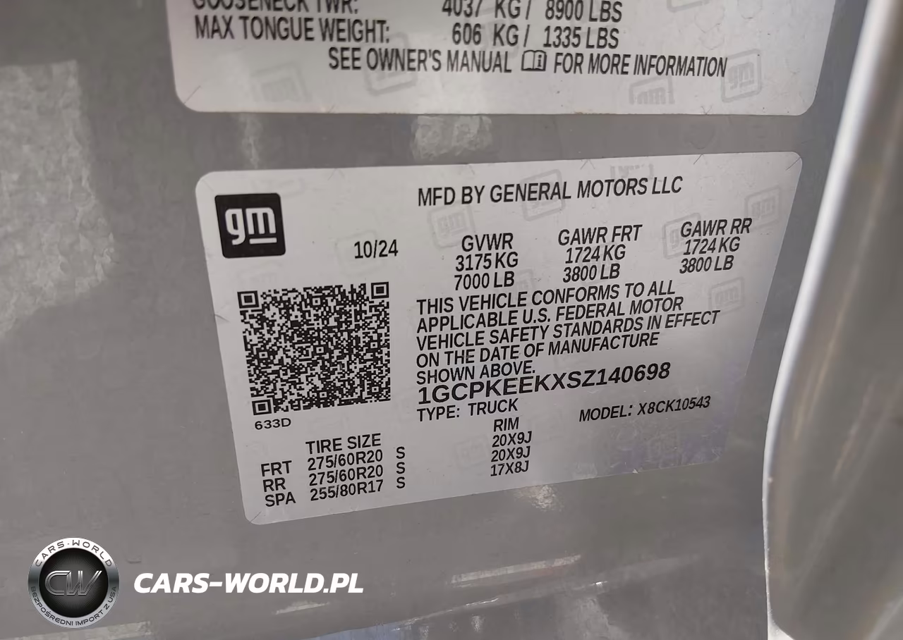 2025 Chevrolet Silverado 1500 4Wd Short Bed Rst VIN:1GCPKEEKXSZ140698 - 9