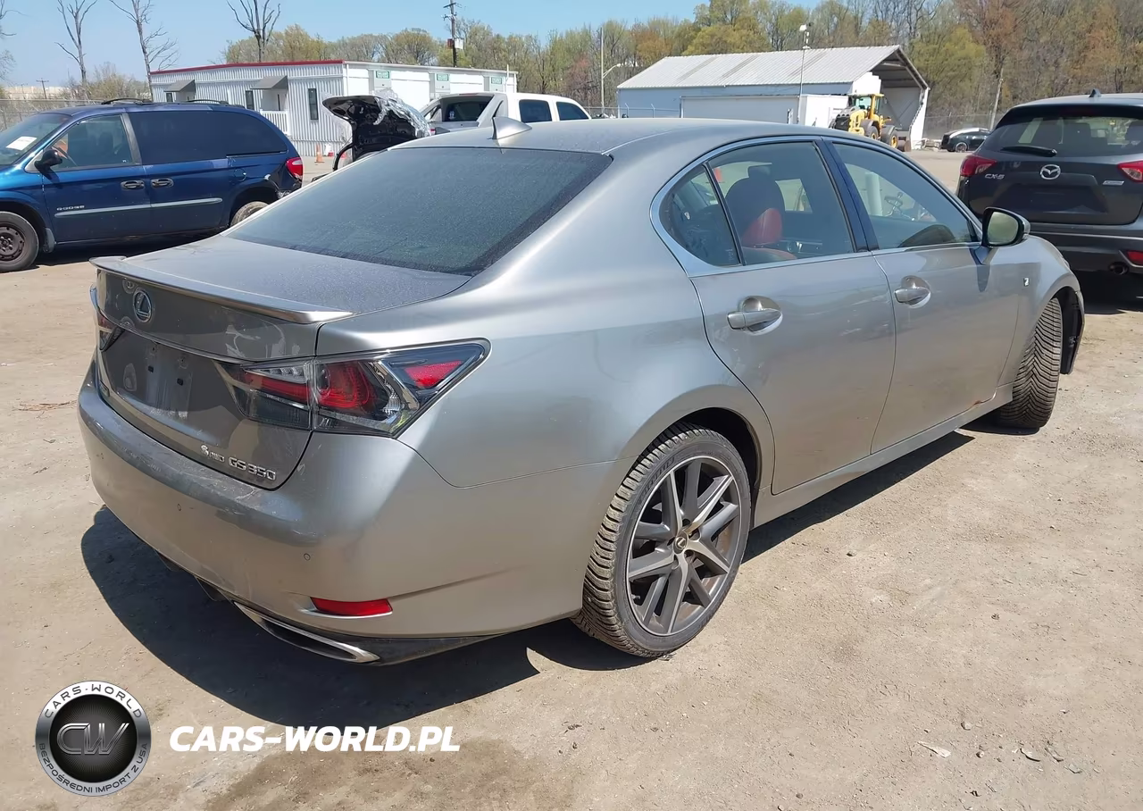 2017 Lexus Gs 350 F Sport VIN:JTHCZ1BL4HA004962 - 4