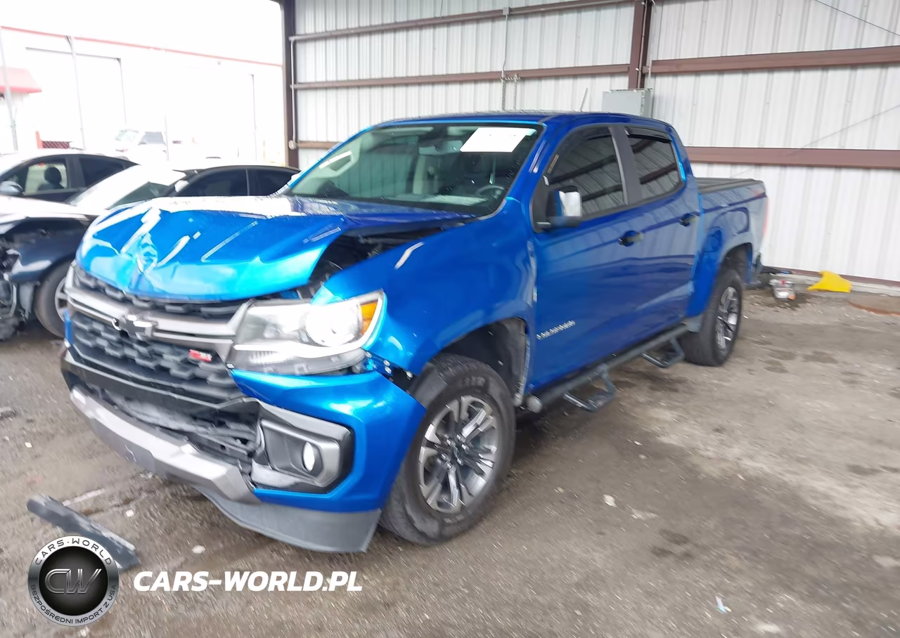 2021 Chevrolet Colorado 2Wd Short Box Z71 VIN:1GCGSDEN9M1231127 - 2