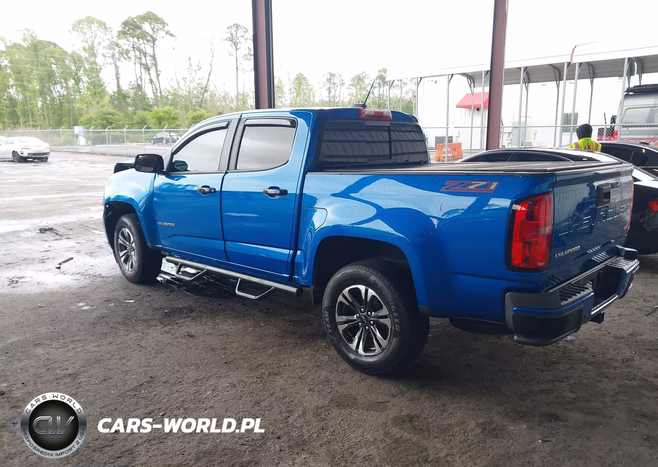 2021 Chevrolet Colorado 2Wd Short Box Z71 VIN:1GCGSDEN9M1231127 - 3