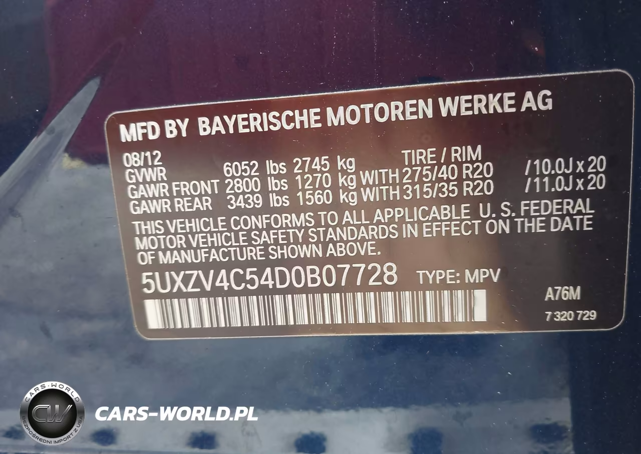 2013 BMW X5 xDrive35I-xDrive35I Premium-xDrive35I Sport Activity VIN:5UXZV4C54D0B07728 - 9