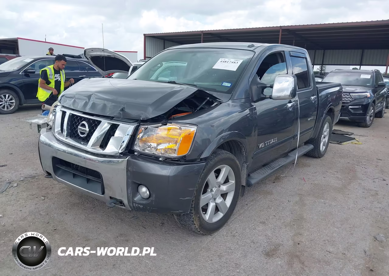 2012 Nissan Titan Sl VIN:1N6BA0ED1CN329196 - 2