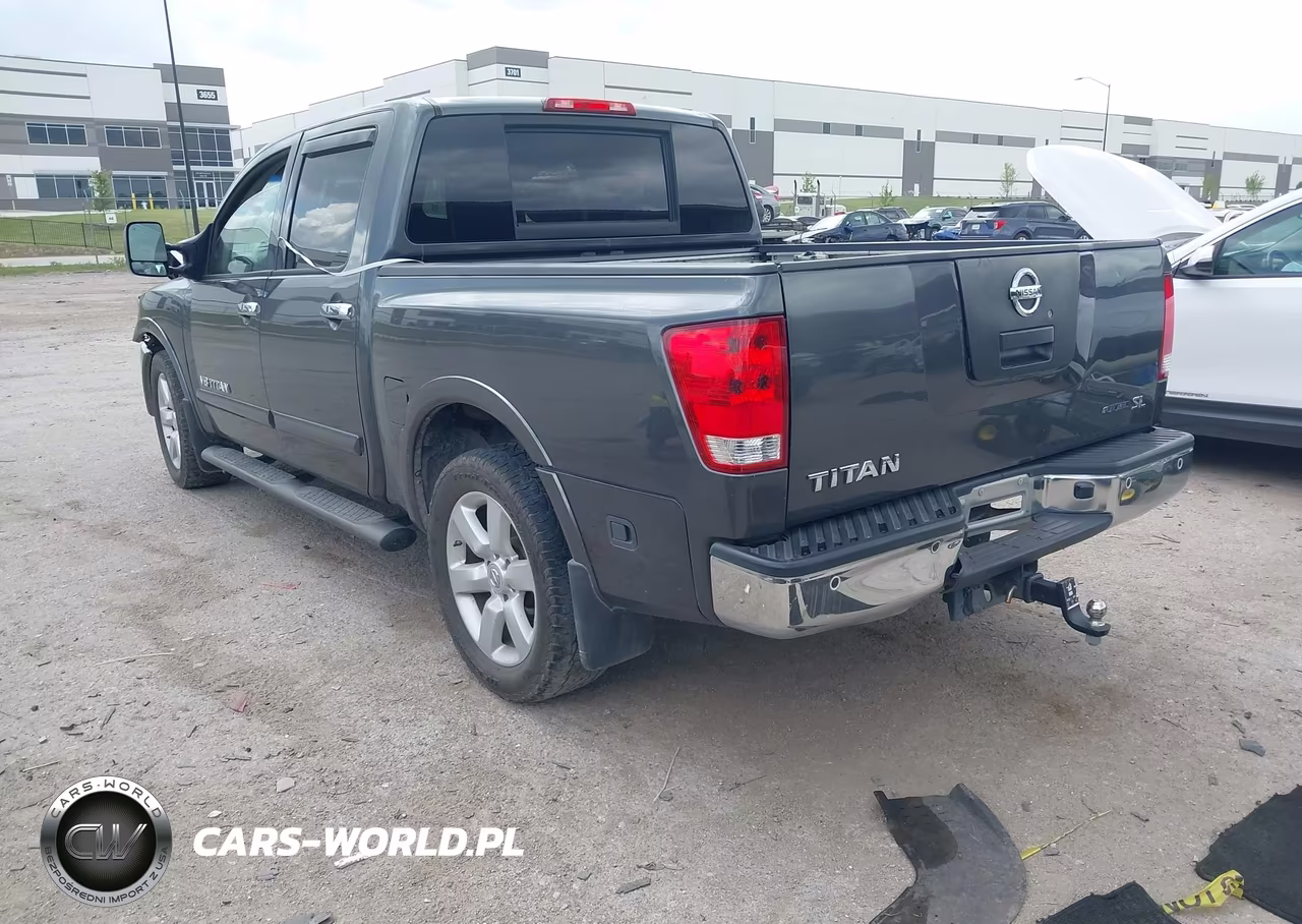 2012 Nissan Titan Sl VIN:1N6BA0ED1CN329196 - 3