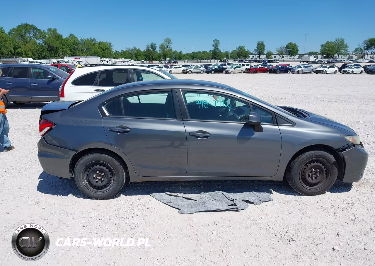 2013 Honda Civic Lx VIN:19XFB2F54DE043823 - 14
