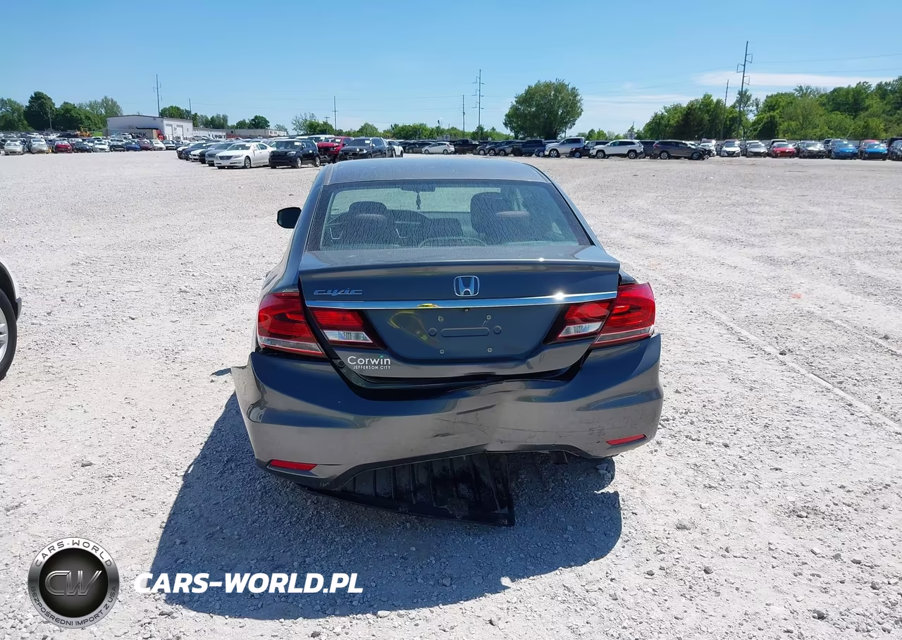 2013 Honda Civic Lx VIN:19XFB2F54DE043823 - 17