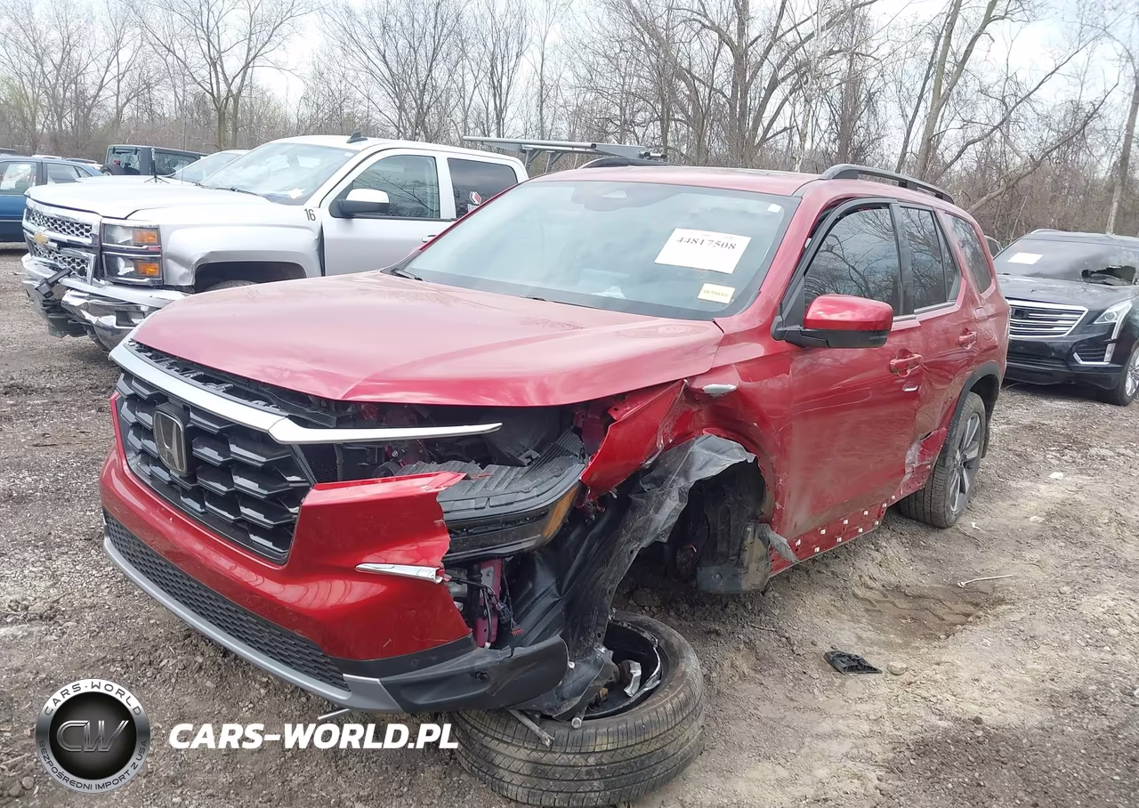 2025 Honda Pilot Touring VIN:5FNYG1H7XSB116493 - 2