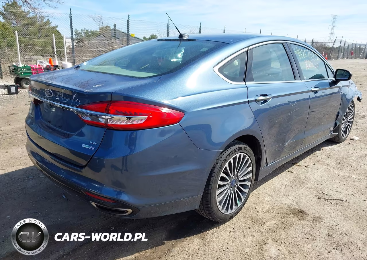 2018 Ford Fusion Se VIN:3FA6P0T94JR111996 - 4