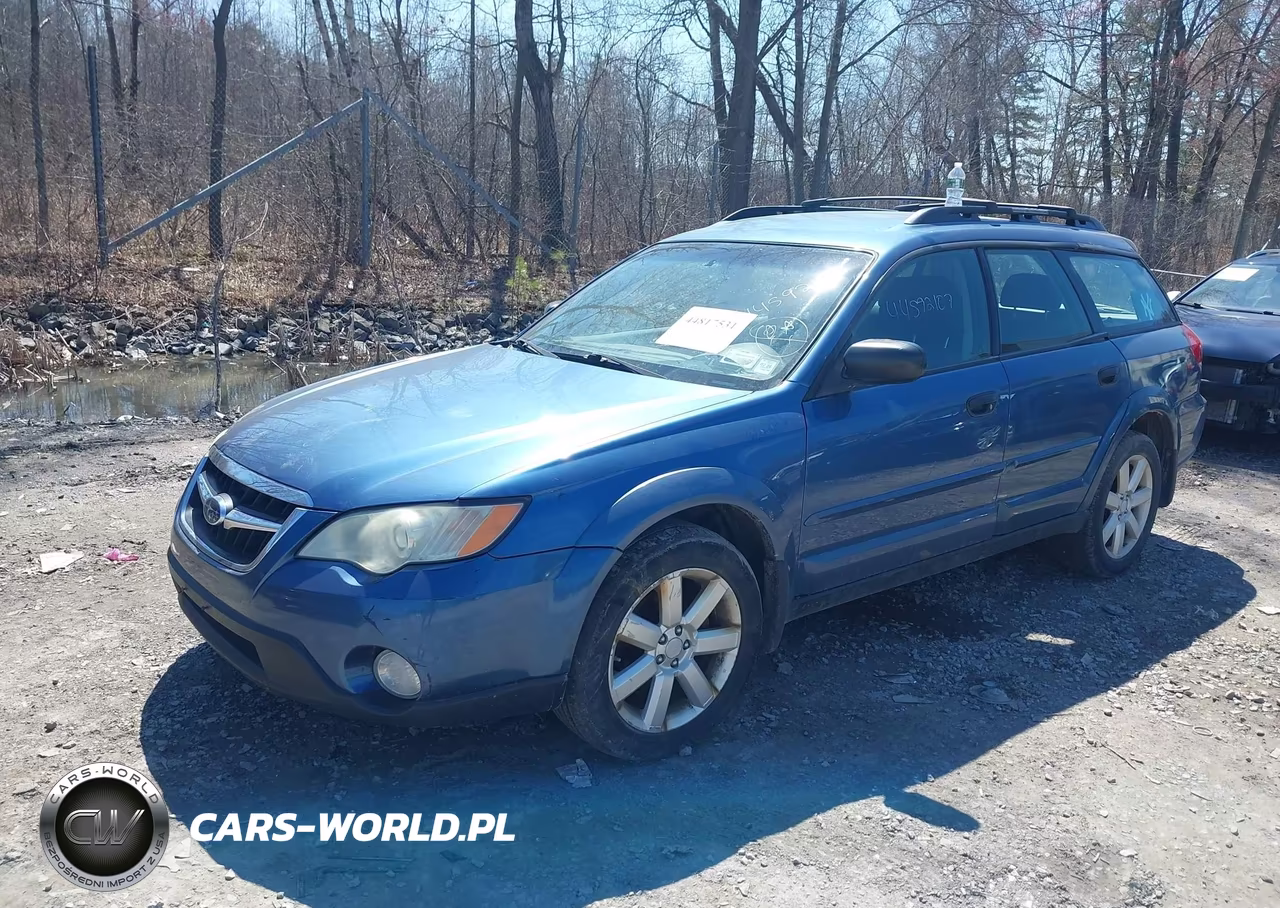 2008 Subaru Outback 2.5I VIN:4S4BP61C086355545 - 2