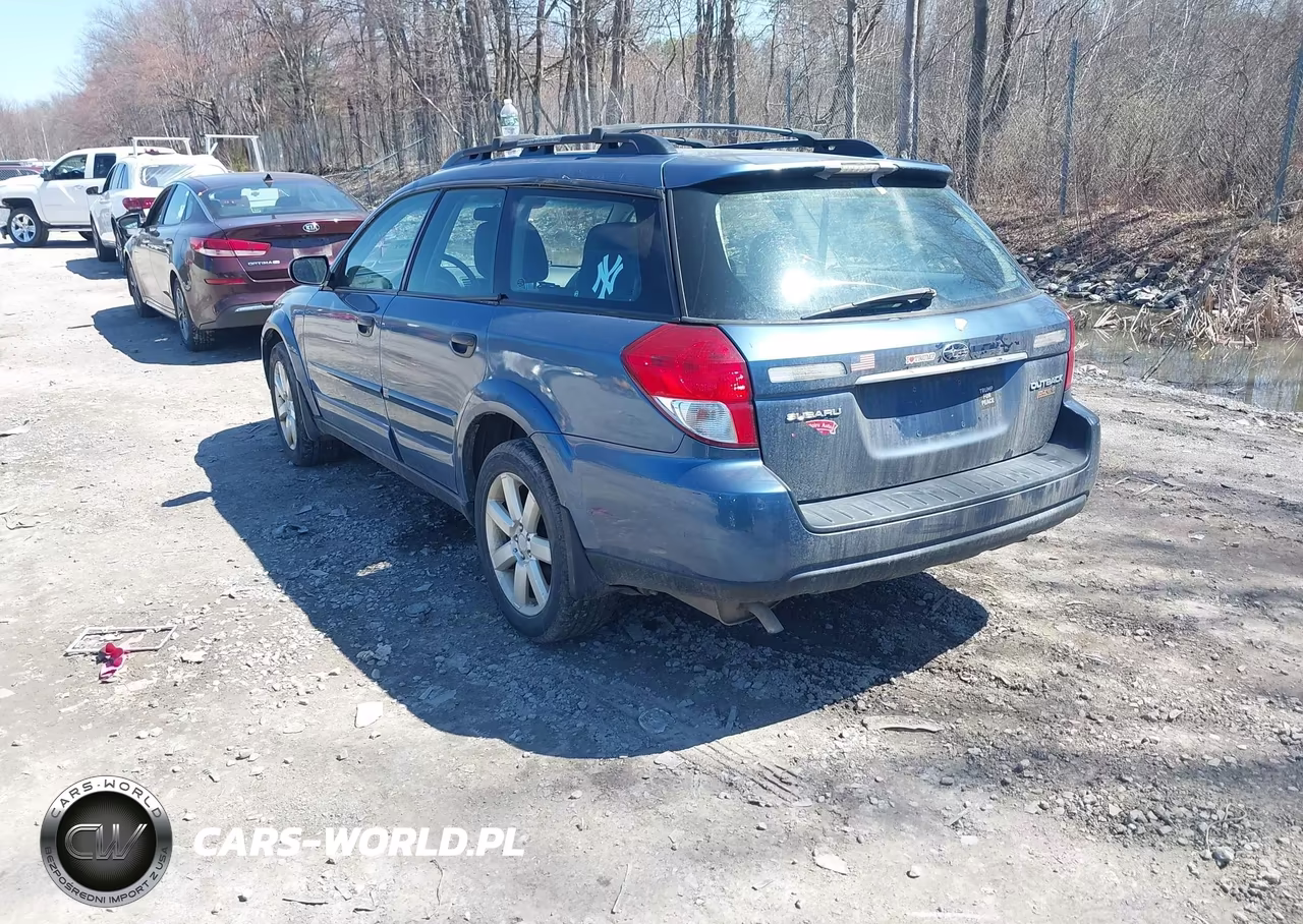 2008 Subaru Outback 2.5I VIN:4S4BP61C086355545 - 3