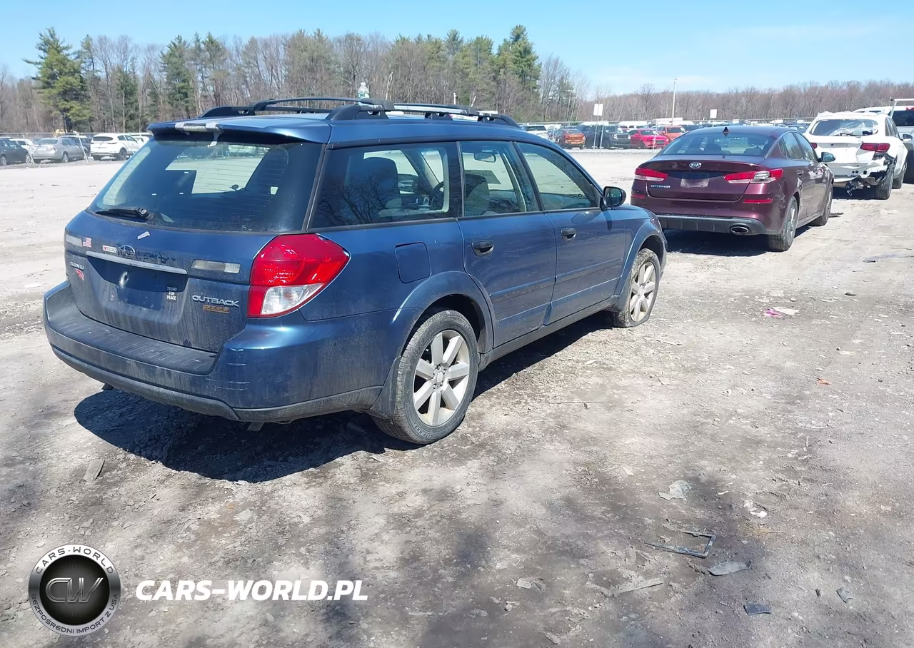 2008 Subaru Outback 2.5I VIN:4S4BP61C086355545 - 4