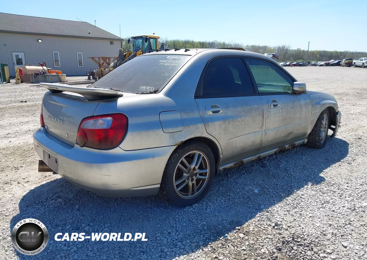 2005 Subaru Impreza Wrx VIN:JF1GD29615G511341 - 4