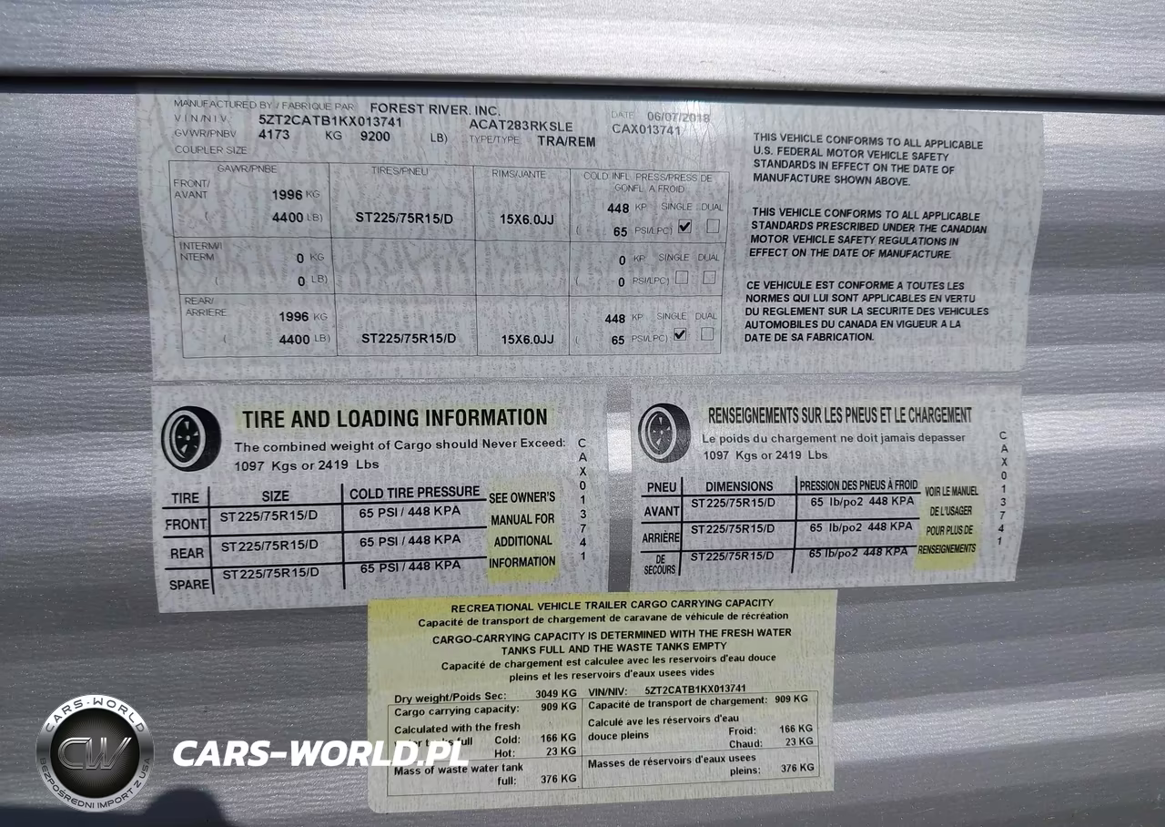 2018 Coachmen 283Rks VIN:5ZT2CATB1KX013741 - 17