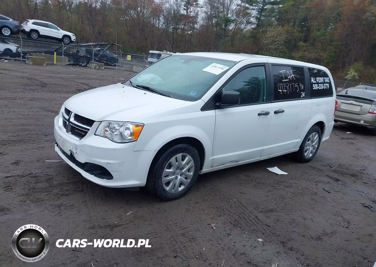 2019 Dodge Grand Caravan Se VIN:2C4RDGBG0KR787572 - 2