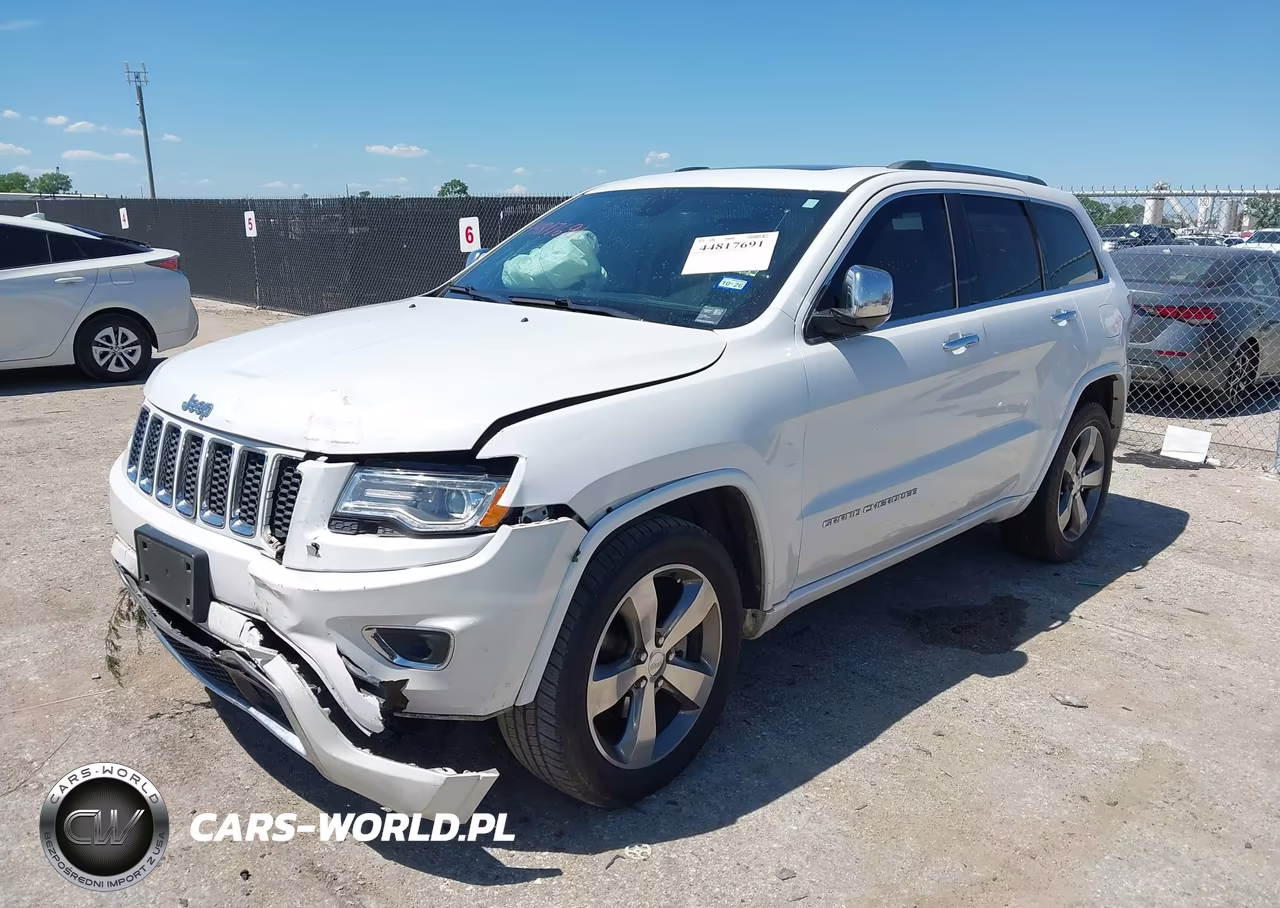 2016 Jeep Grand Cherokee Overland VIN:1C4RJECG3GC500009 - 2