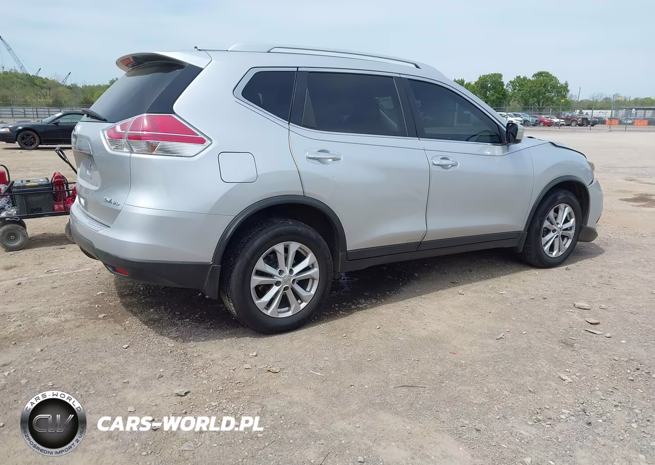2015 Nissan Rogue Sv VIN:KNMAT2MV0FP557990 - 4