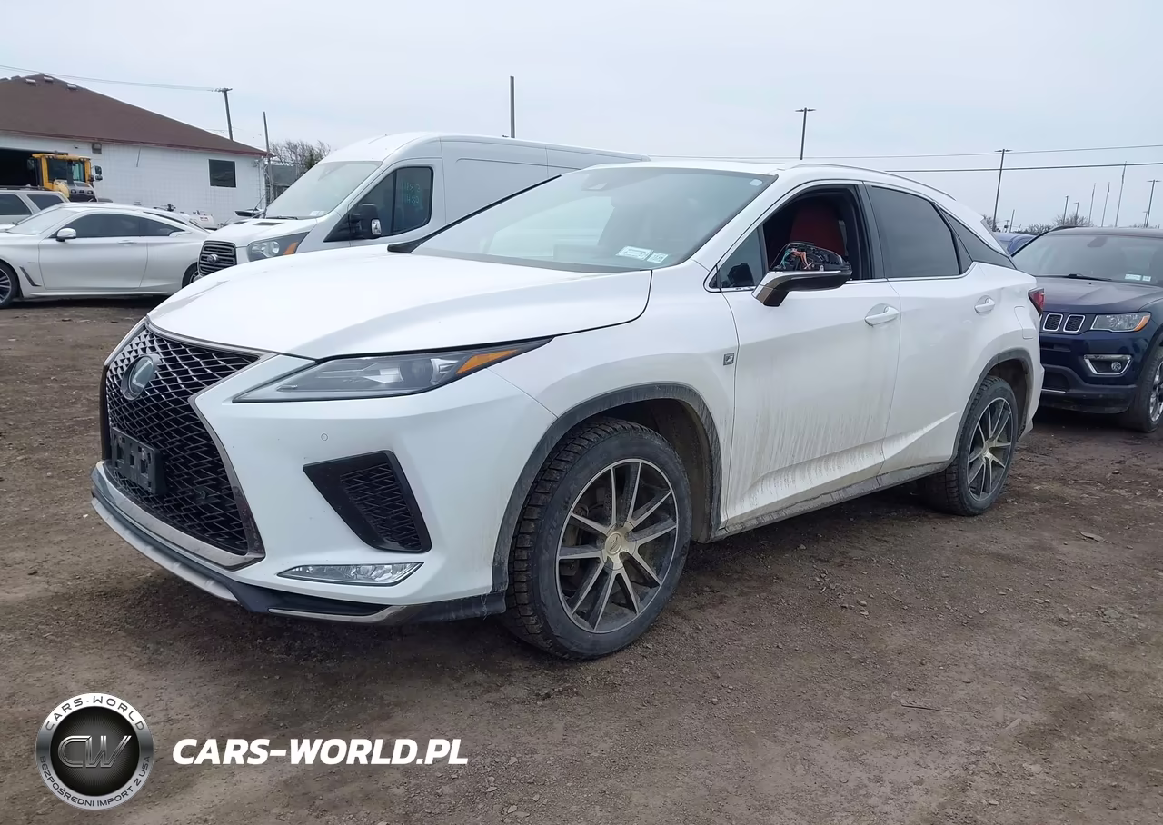 2022 Lexus Rx 350 F Sport Appearance VIN:2T2SZMDA5NC318438 - 2