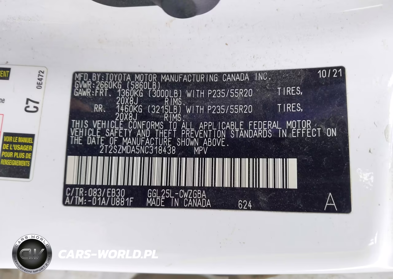 2022 Lexus Rx 350 F Sport Appearance VIN:2T2SZMDA5NC318438 - 9