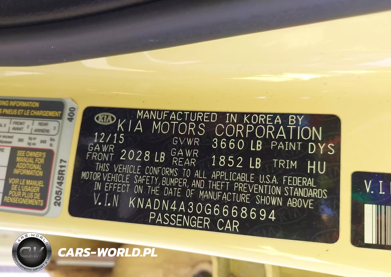 2016 Kia Rio Sx VIN:KNADN4A30G6668694 - 9