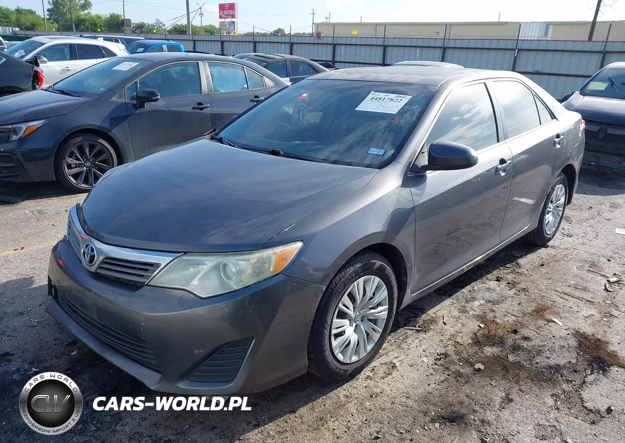 2012 Toyota Camry L VIN:4T4BF1FK9CR168191 - 2