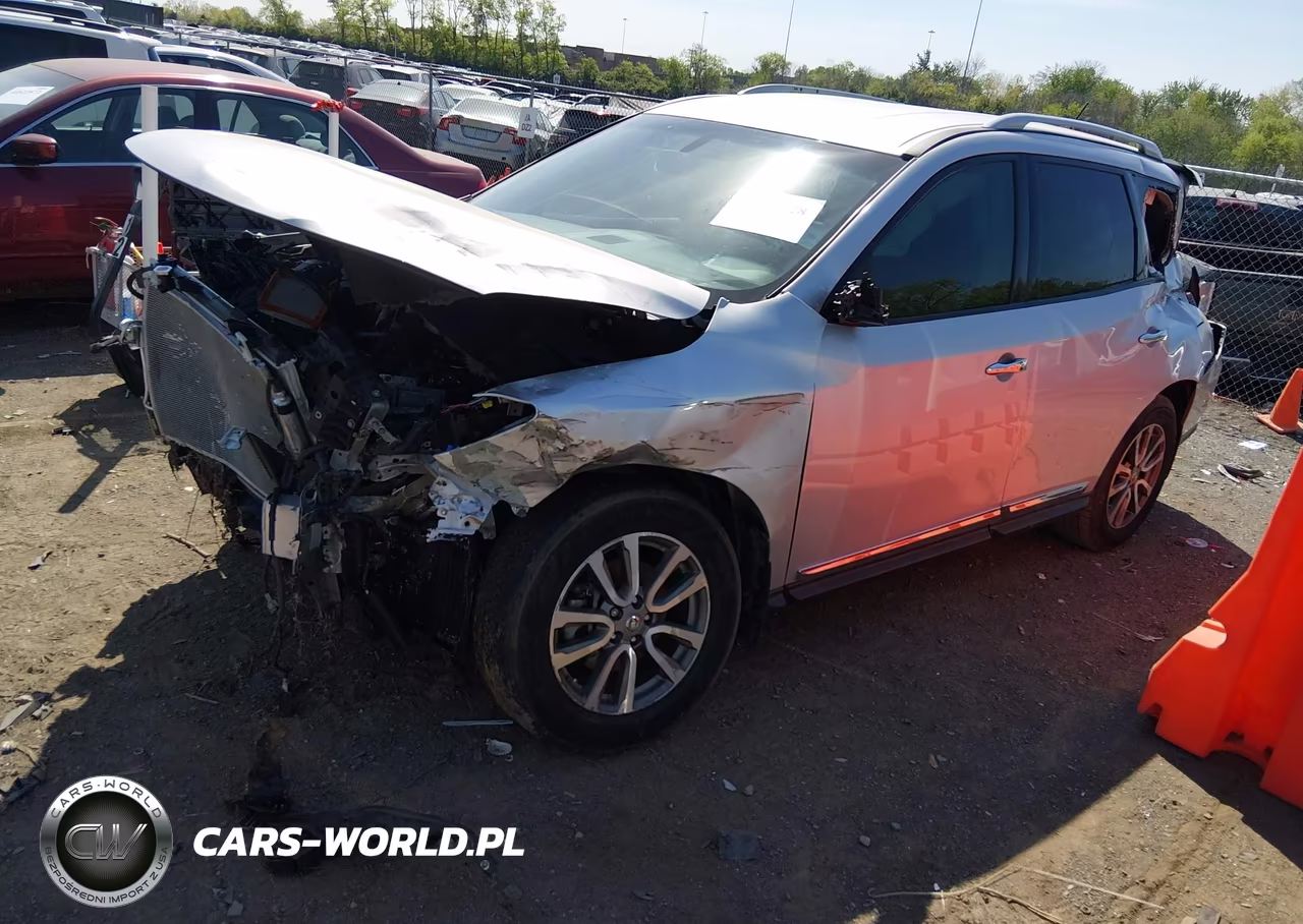 2014 Nissan Pathfinder Sl VIN:5N1AR2MM3EC651580 - 2