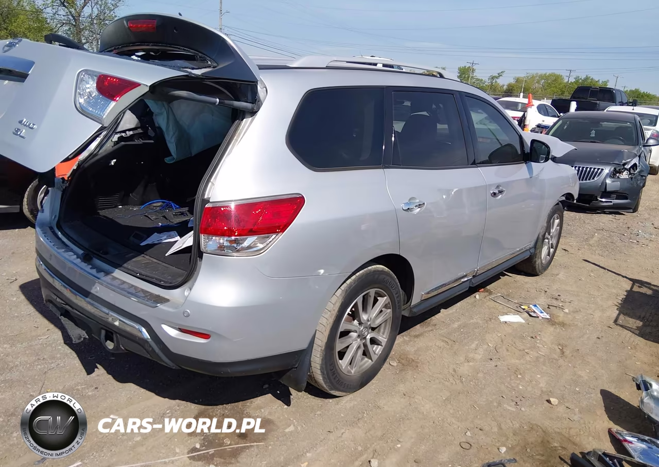 2014 Nissan Pathfinder Sl VIN:5N1AR2MM3EC651580 - 4