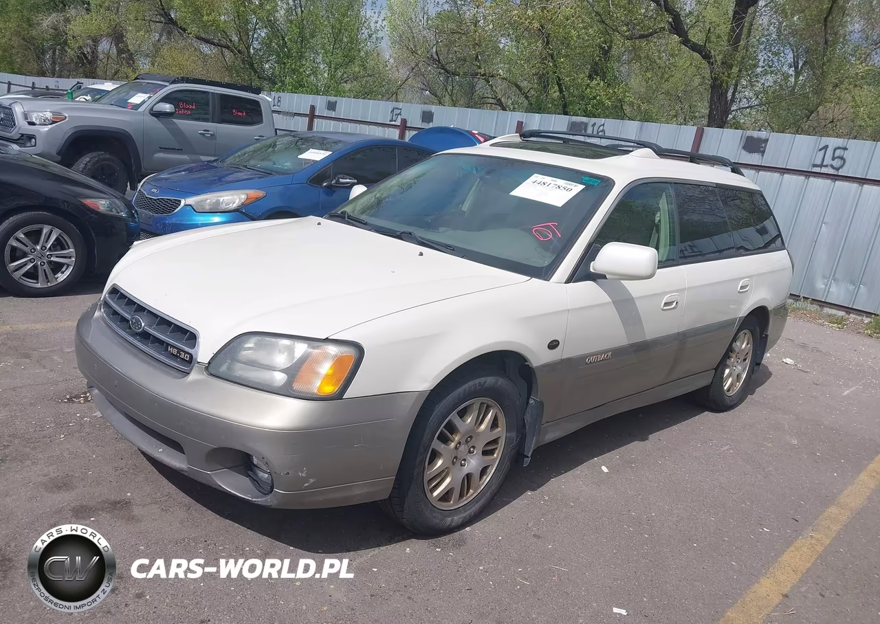 2001 Subaru Outback H6-3.0 VIN:4S3BH806X17638236 - 2
