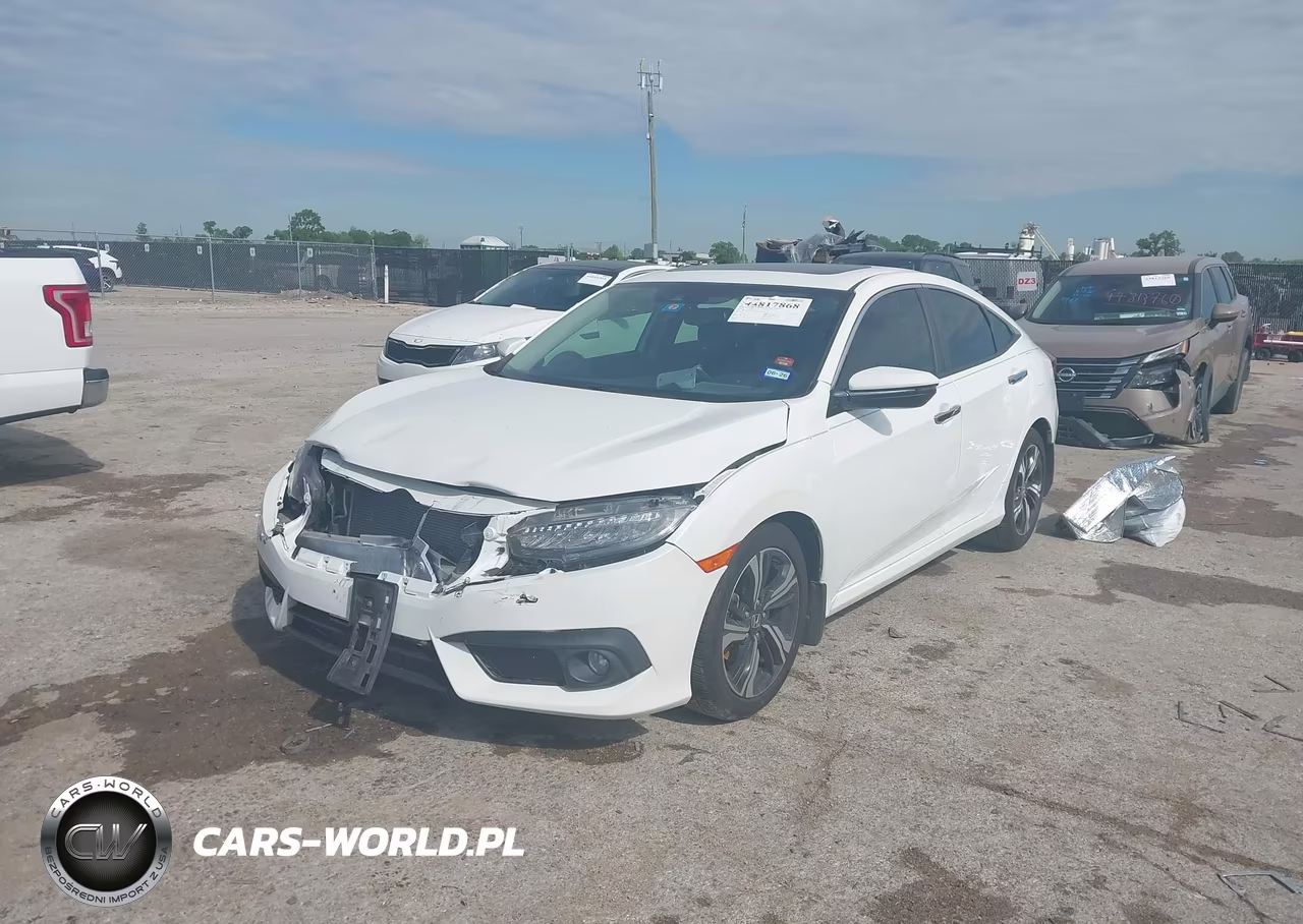 2018 Honda Civic Touring VIN:JHMFC1F99JX008764 - 2