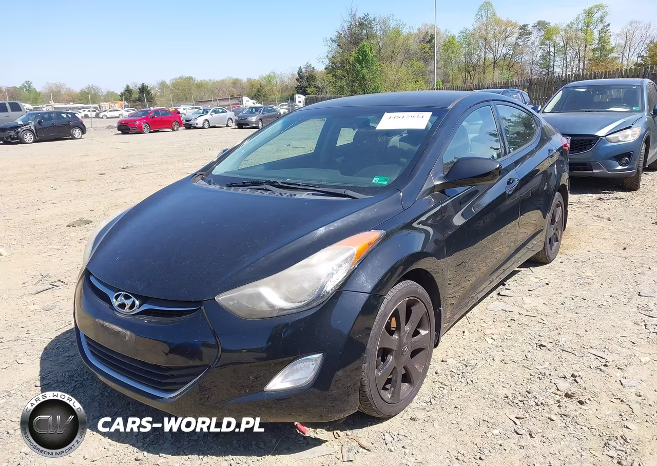 2013 Hyundai Elantra Gls VIN:5NPDH4AE7DH266944 - 2