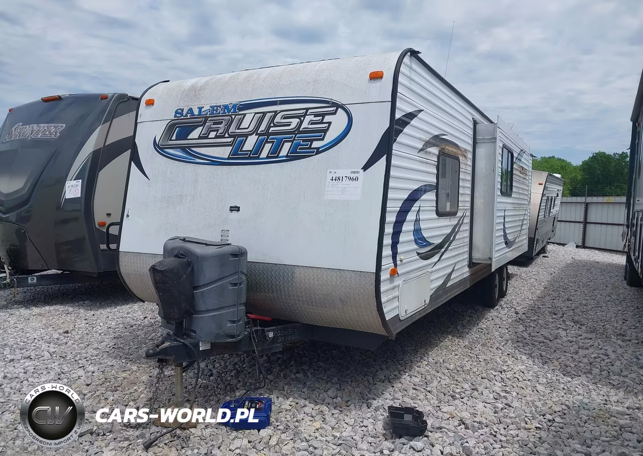 2013 Forest River Salem 281Qbxl VIN:4X4TSMD28DR402063 - 2