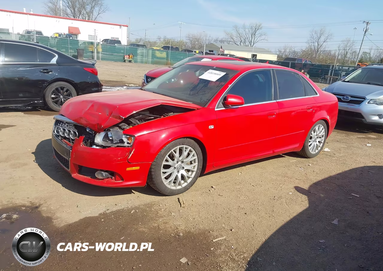 2008 Audi A4 2.0T-2.0T Special Edition VIN:WAUDF78E28A166922 - 2