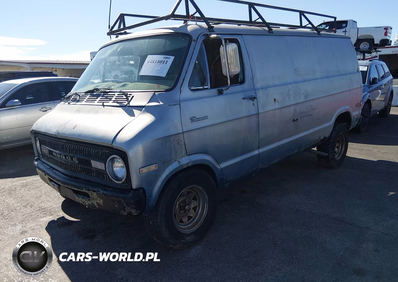 1972 Dodge B150 Van VIN:B11AE2J707182 - 2
