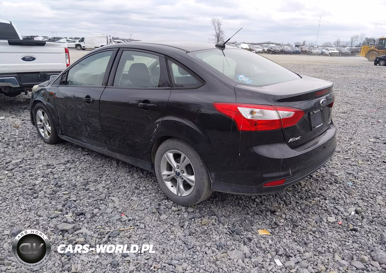 2014 Ford Focus Se VIN:1FADP3F24EL244494 - 3