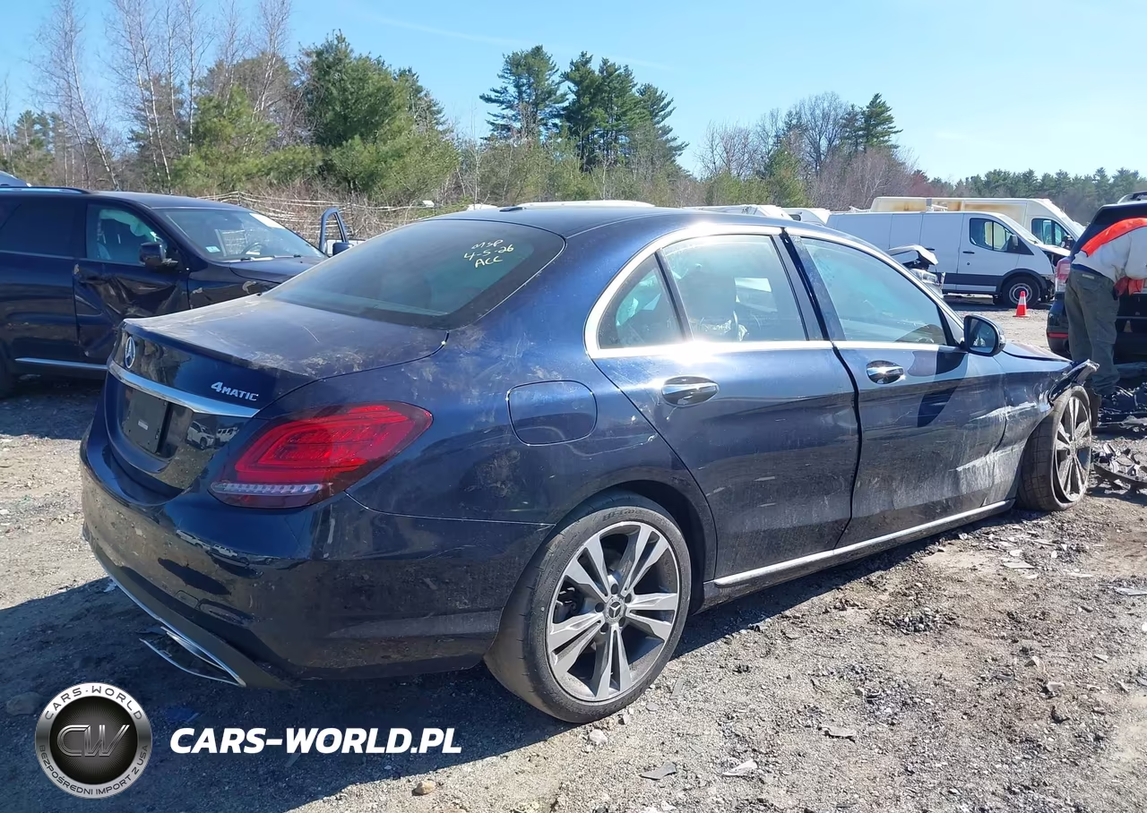 2021 Mercedes-Benz C 300 4Matic VIN:W1KWF8EB0MR648995 - 4