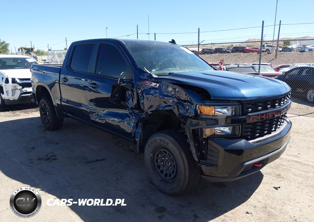 2021 Chevrolet Silverado 1500 4Wd Short Bed Custom Trail Boss