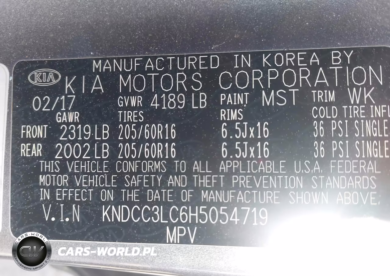 2017 Kia Niro Ex VIN:KNDCC3LC6H5054719 - 9