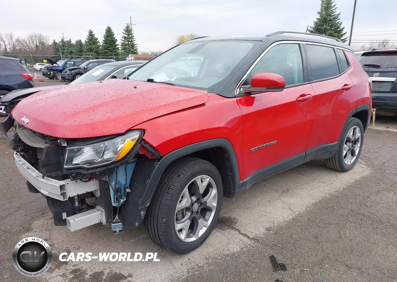 2018 Jeep Compass Limited 4X4 VIN:3C4NJDCB1JT402539 - 2
