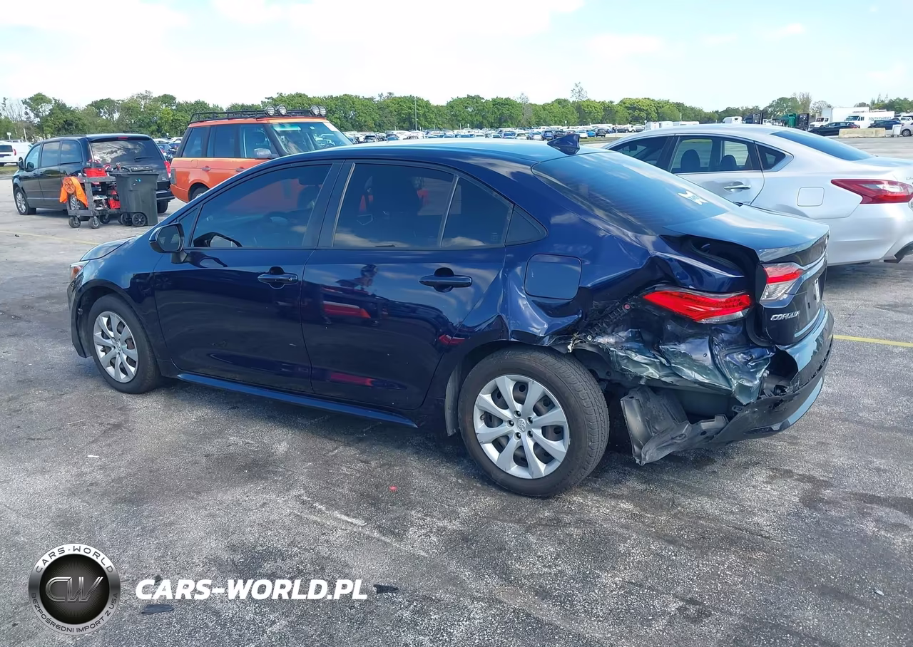 2022 Toyota Corolla Le VIN:JTDEPMAE6NJ197826 - 3