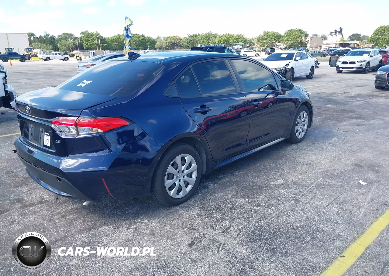 2022 Toyota Corolla Le VIN:JTDEPMAE6NJ197826 - 4