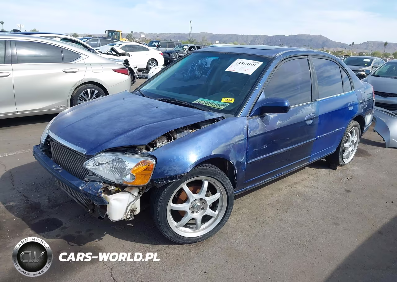 2003 Honda Civic Ex VIN:1HGES26793L020655 - 2