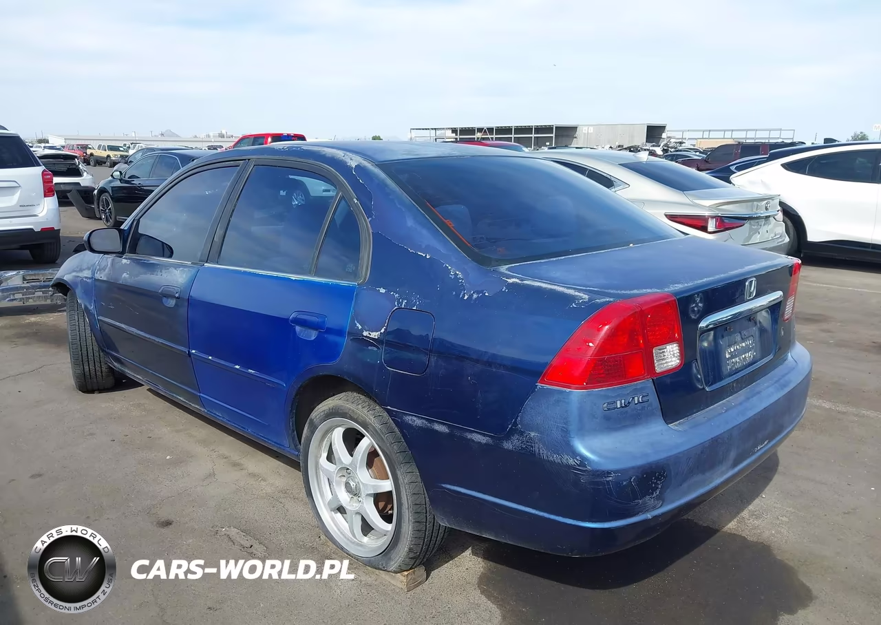 2003 Honda Civic Ex VIN:1HGES26793L020655 - 3