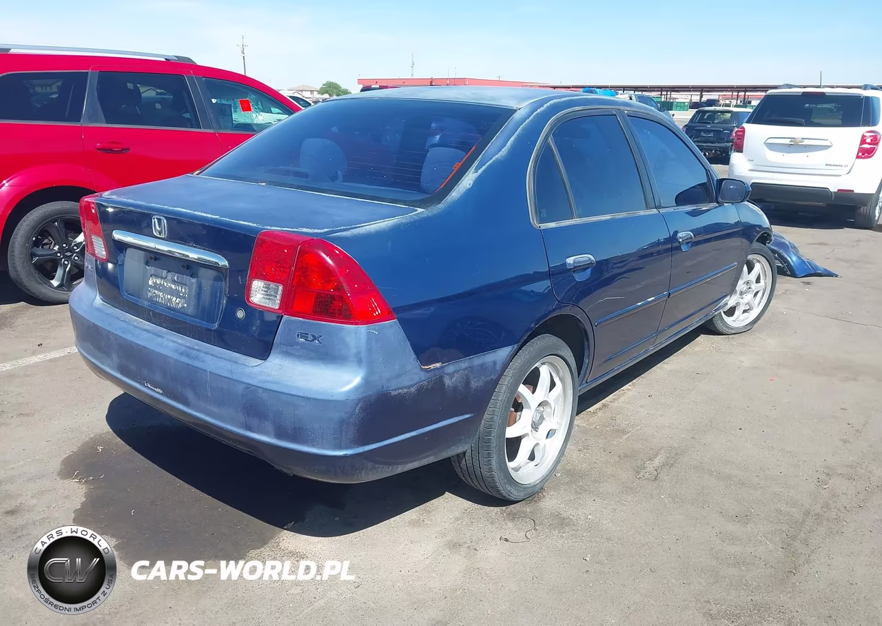 2003 Honda Civic Ex VIN:1HGES26793L020655 - 4