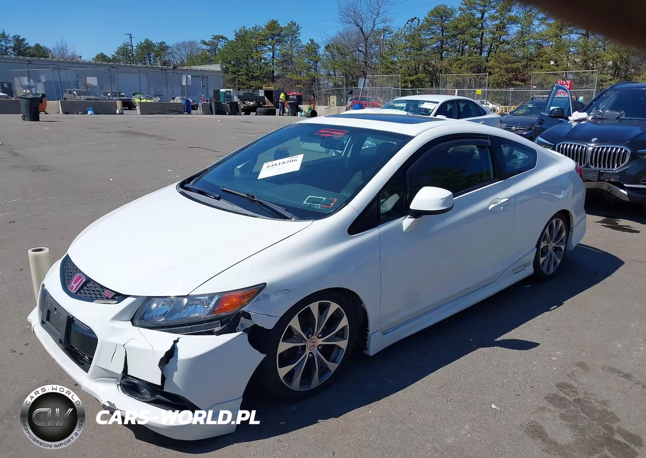 2012 Honda Civic Si VIN:2HGFG4A52CH709411 - 2