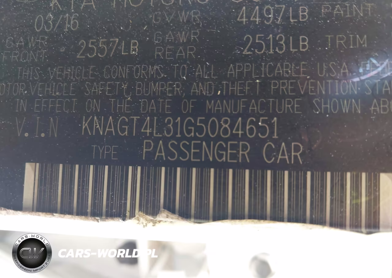 2016 Kia Optima Lx VIN:KNAGT4L31G5084651 - 9