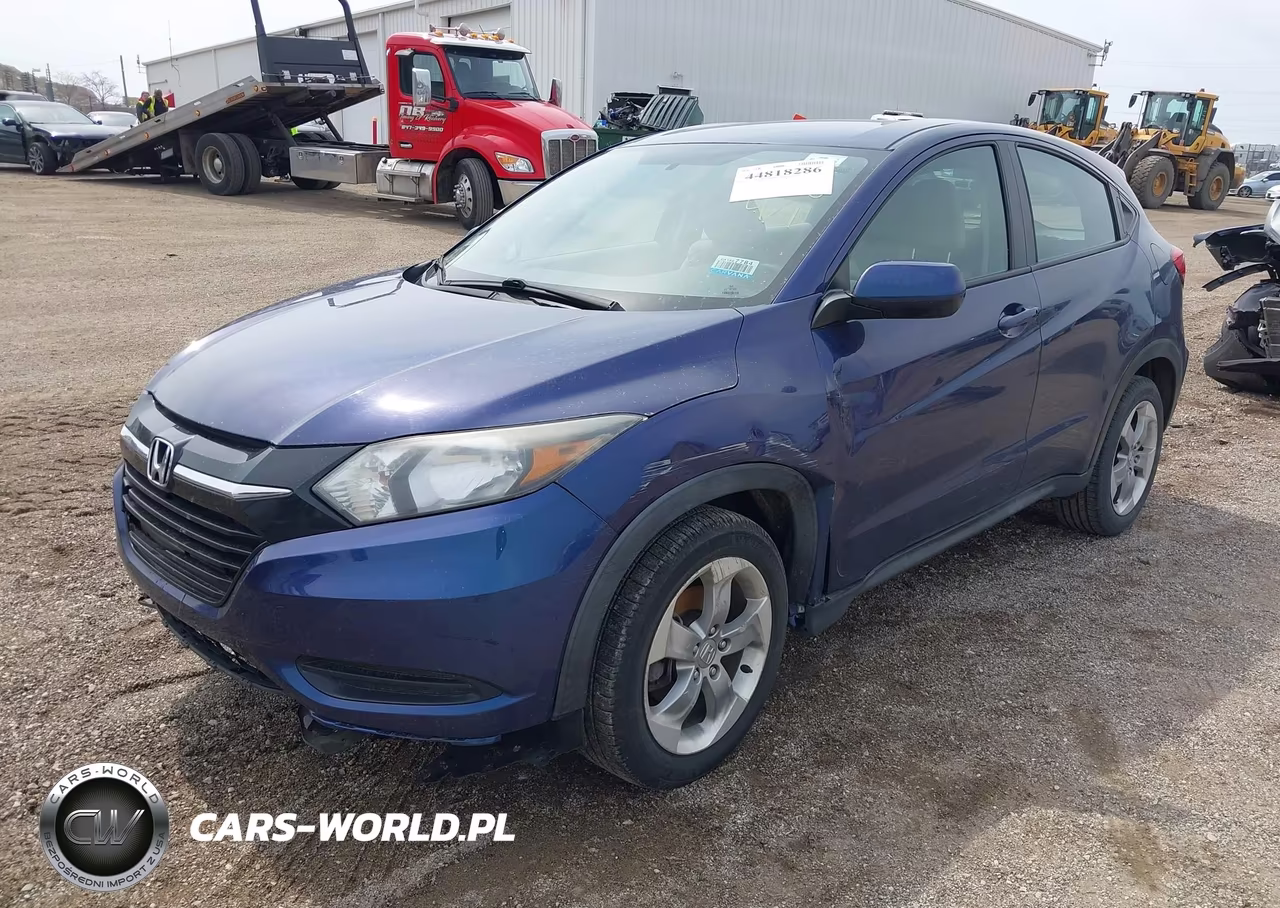 2016 Honda Hr-V Lx VIN:3CZRU6H33GM770739 - 2