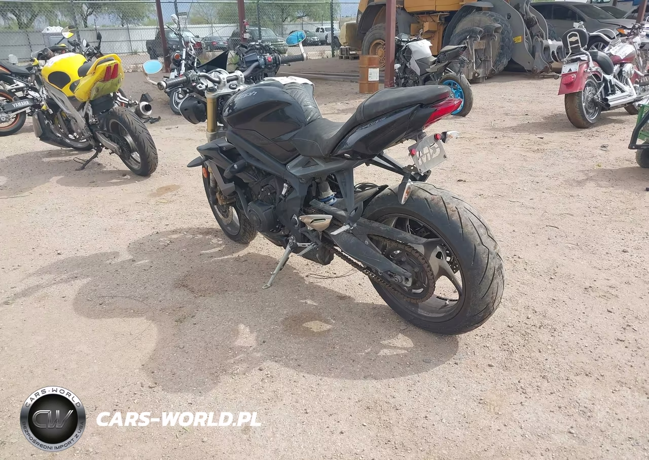 2013 Triumph Motorcycle Street Triple VIN:SMTL02NE9DT601913 - 3