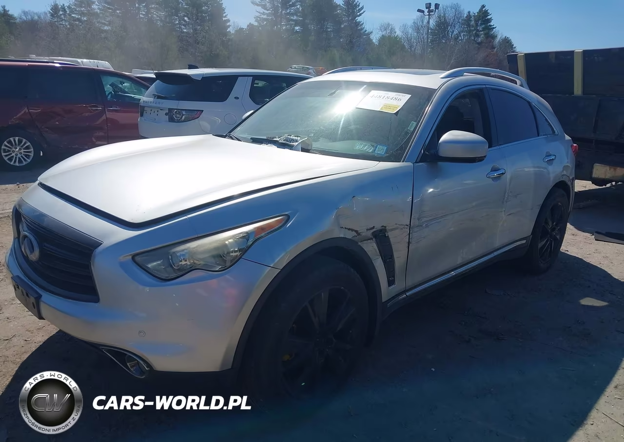 2013 Infiniti Fx37 VIN:JN8CS1MW7DM170676 - 2